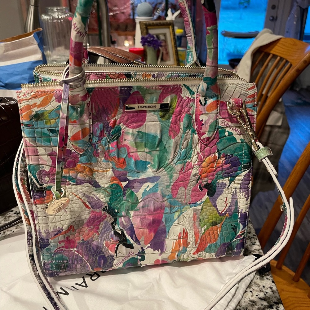 Brahmin Small Caroline Daylily Handbag